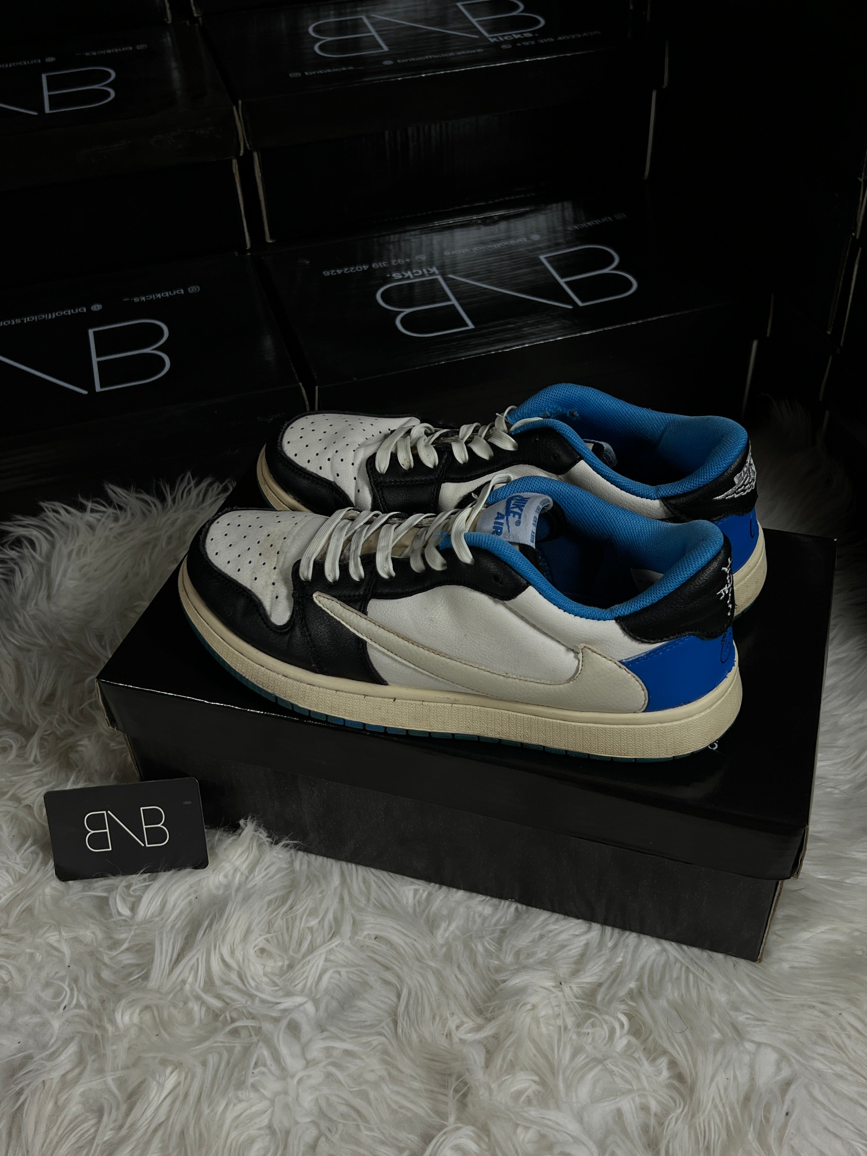 Nike Air Jordan 1 Low OG SP Travis Scott x Fragment Design | Size 41/42