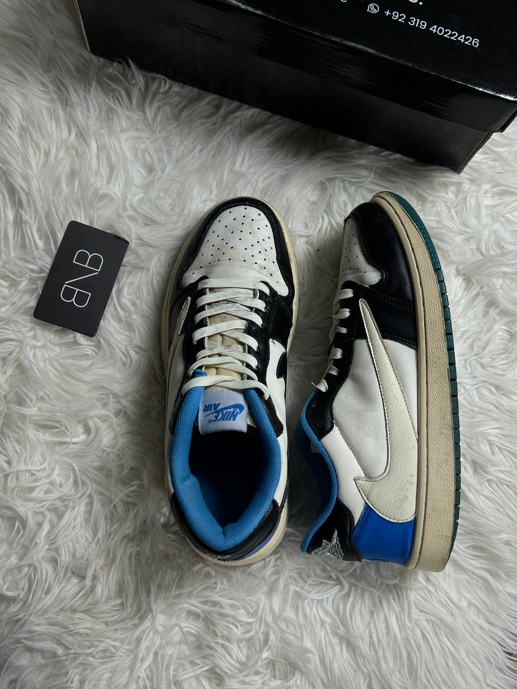 Nike Air Jordan 1 Low OG SP Travis Scott x Fragment Design | Size 41/42