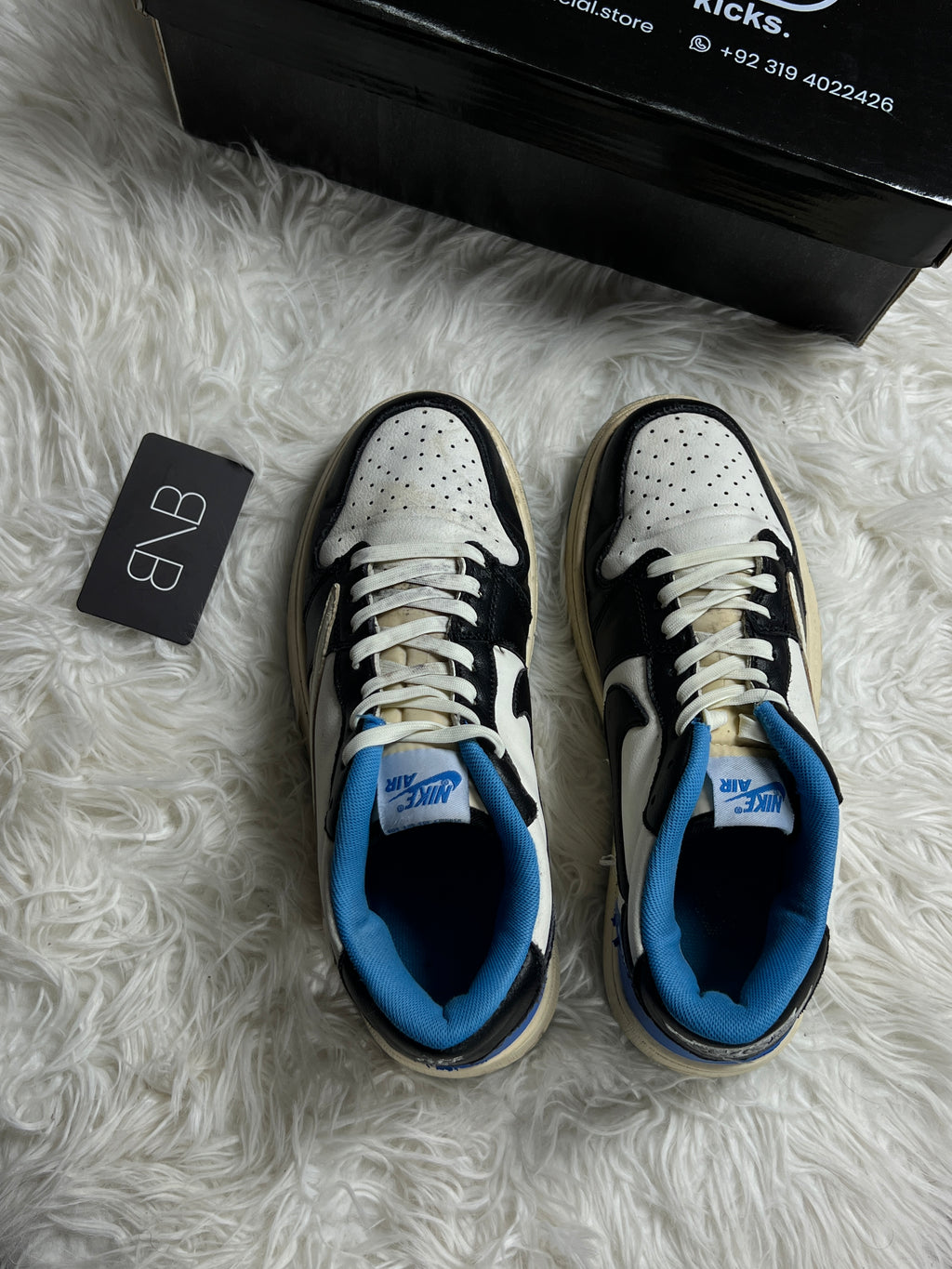 Nike Air Jordan 1 Low OG SP Travis Scott x Fragment Design | Size 41/42
