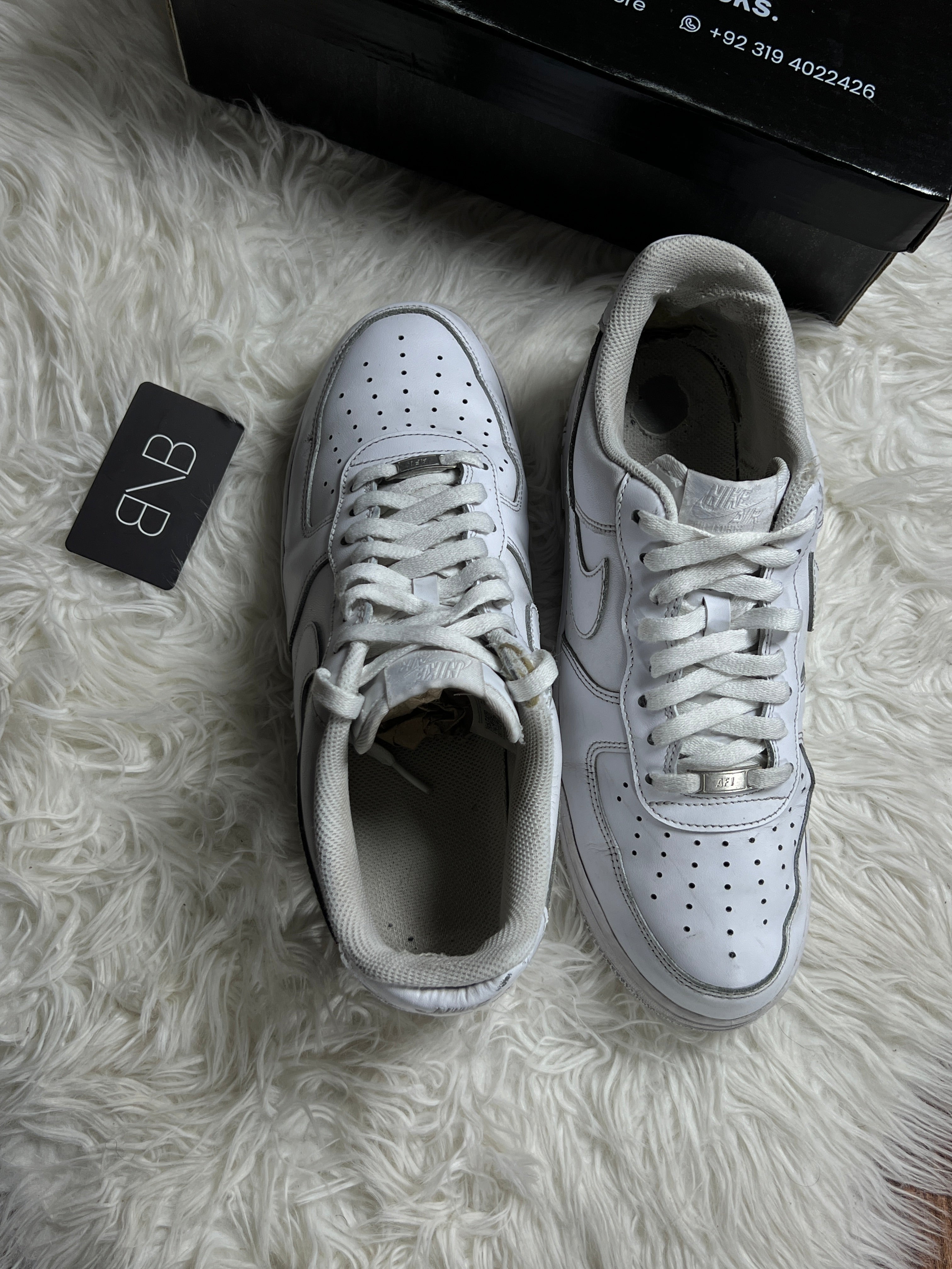 Nike Air Force 1 Triple White | Size 45/46