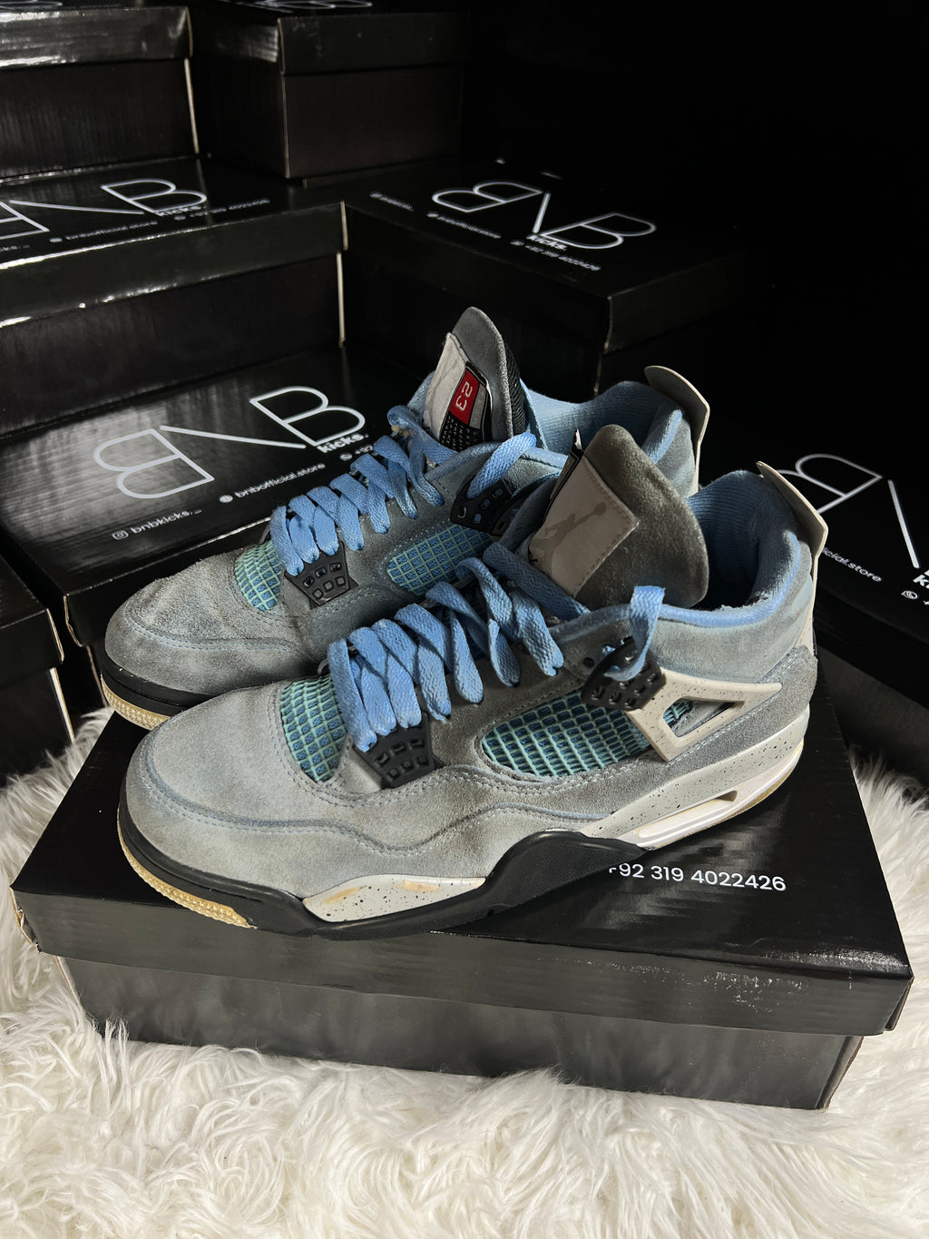 Nike Air Jordan 4 Retro "University Blue" | Size 43/44