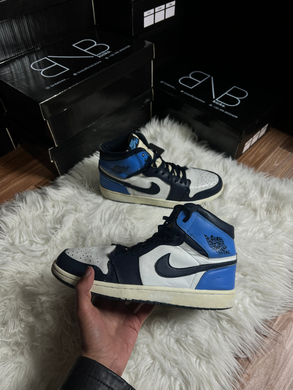 Nike Air Jordan 1 High Rare Air 'Soar Blue' | Size 44