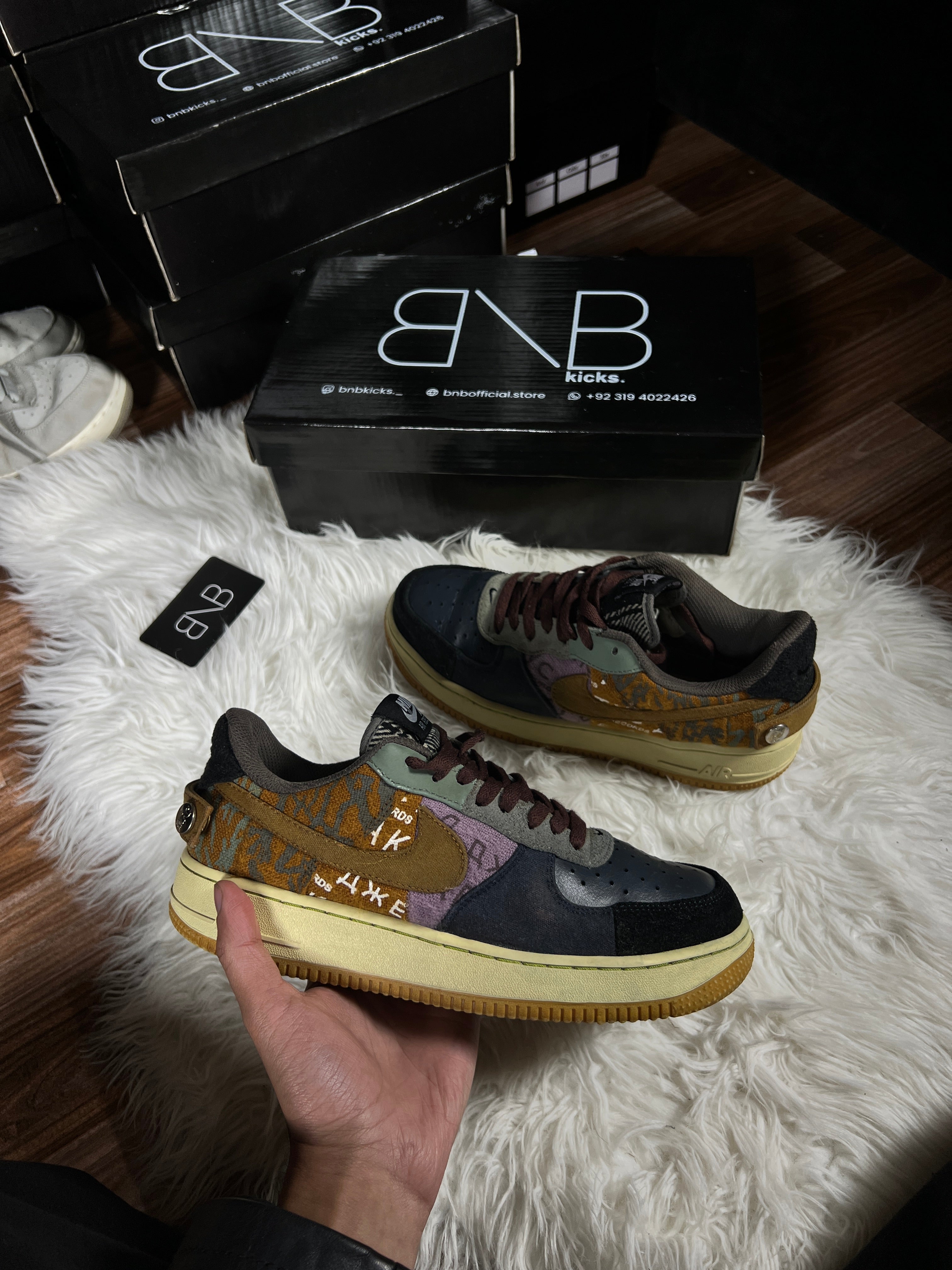 Nike Air Force 1 Low Travis Scott "Cactus Jack" | Size 43