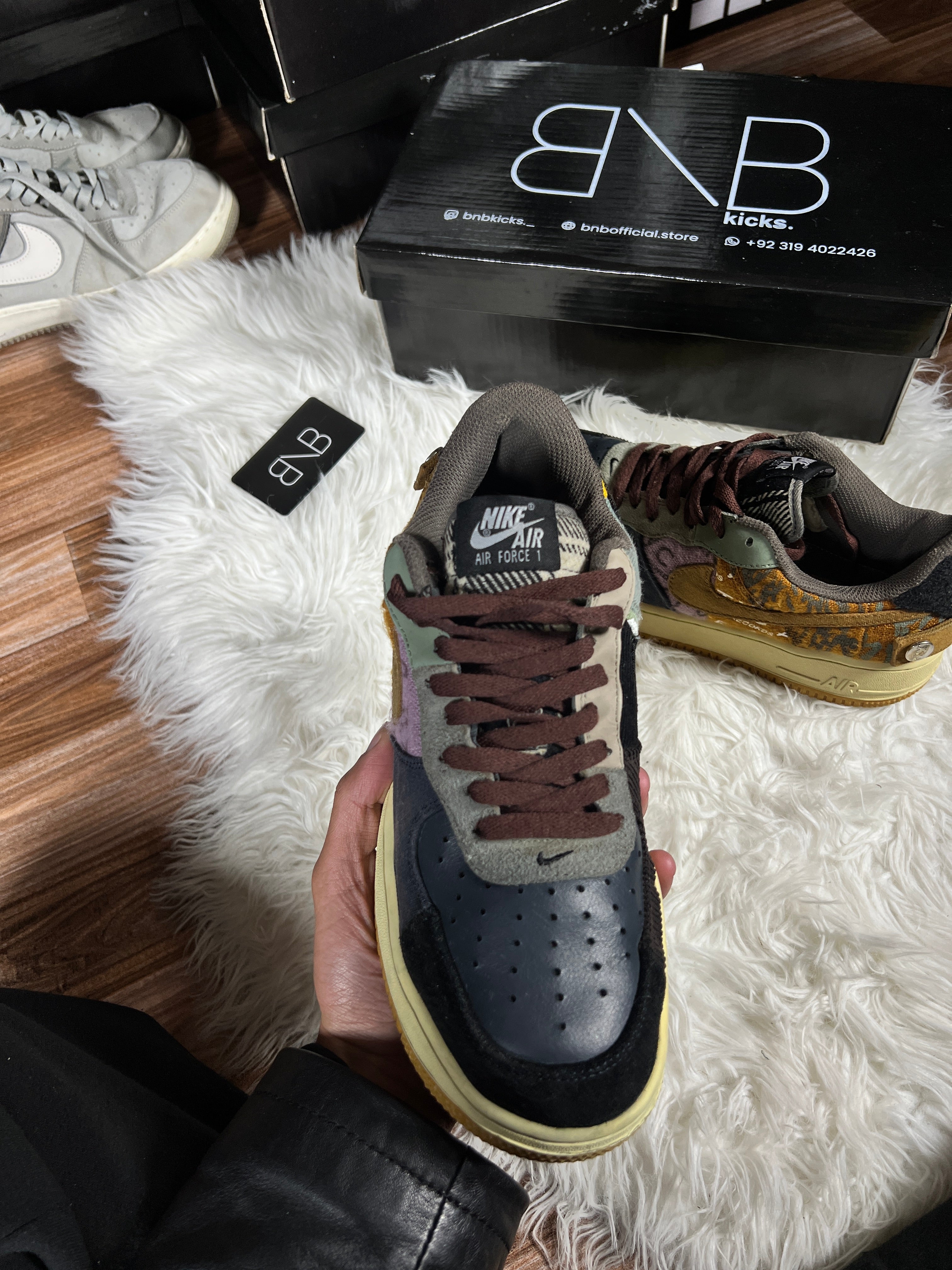 Nike Air Force 1 Low Travis Scott "Cactus Jack" | Size 43
