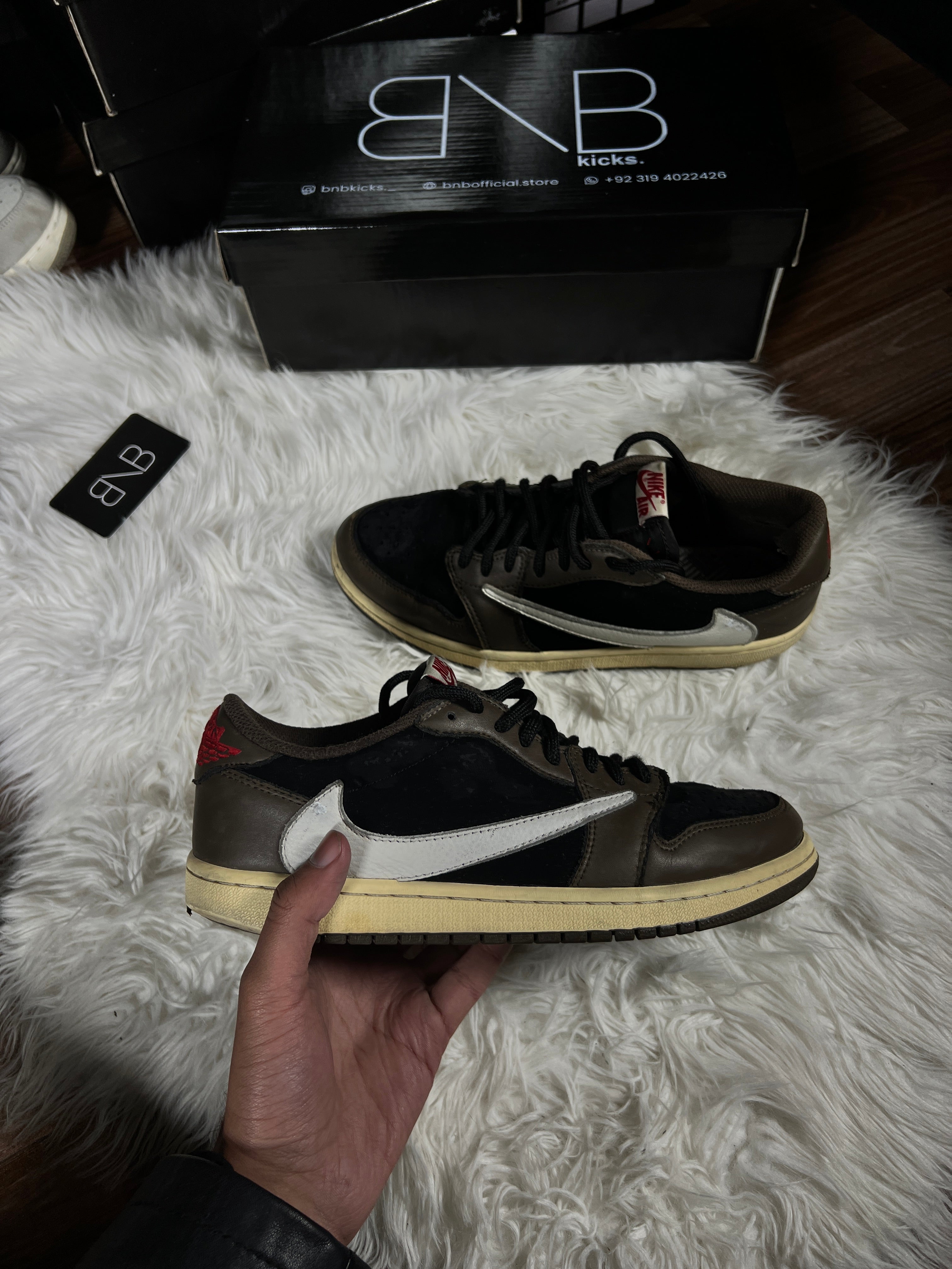 Nike Air Jordan 1 Low x Travis Scott 'Mocha' | Size 42/43