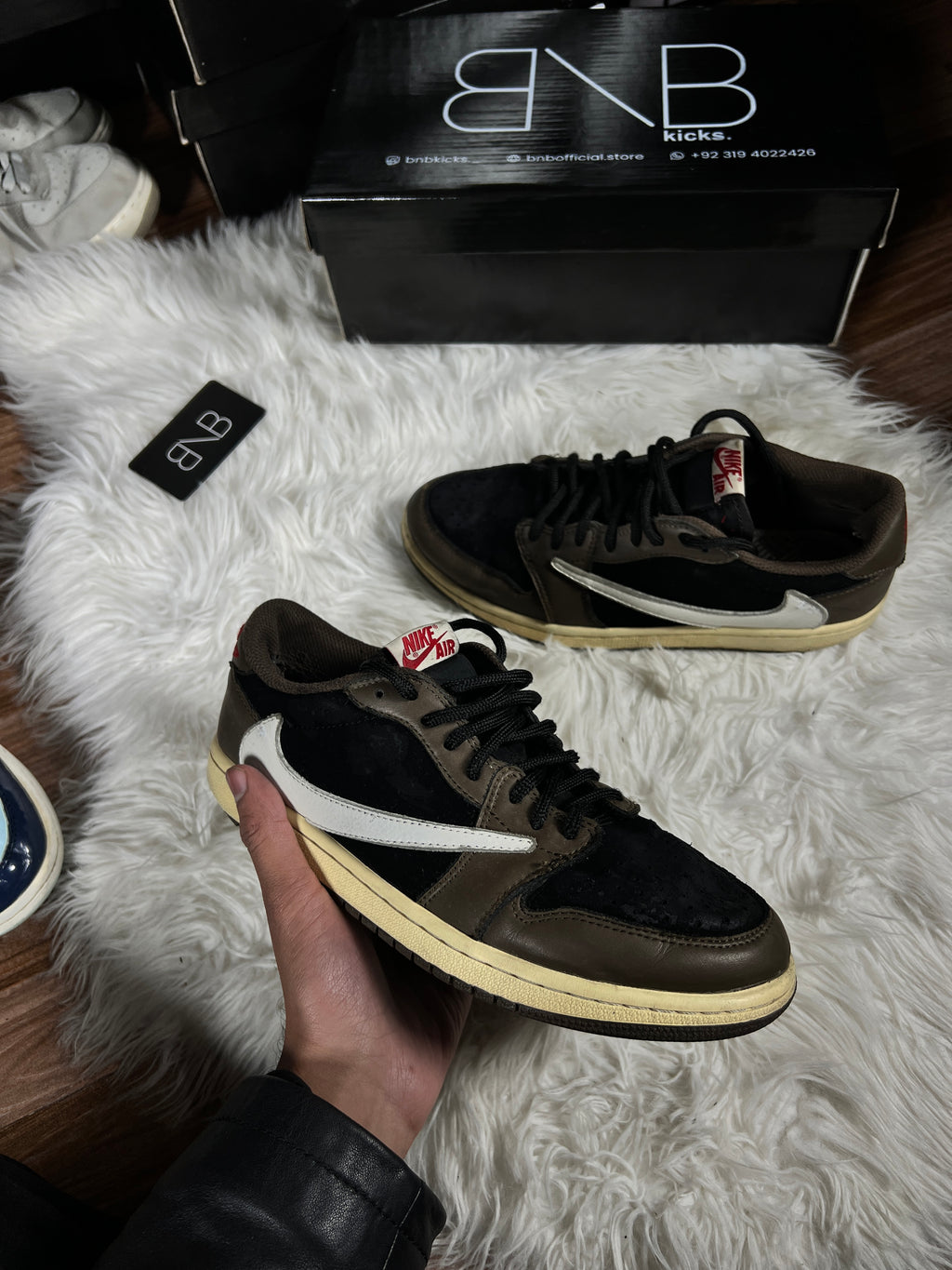 Nike Air Jordan 1 Low x Travis Scott 'Mocha' | Size 42/43