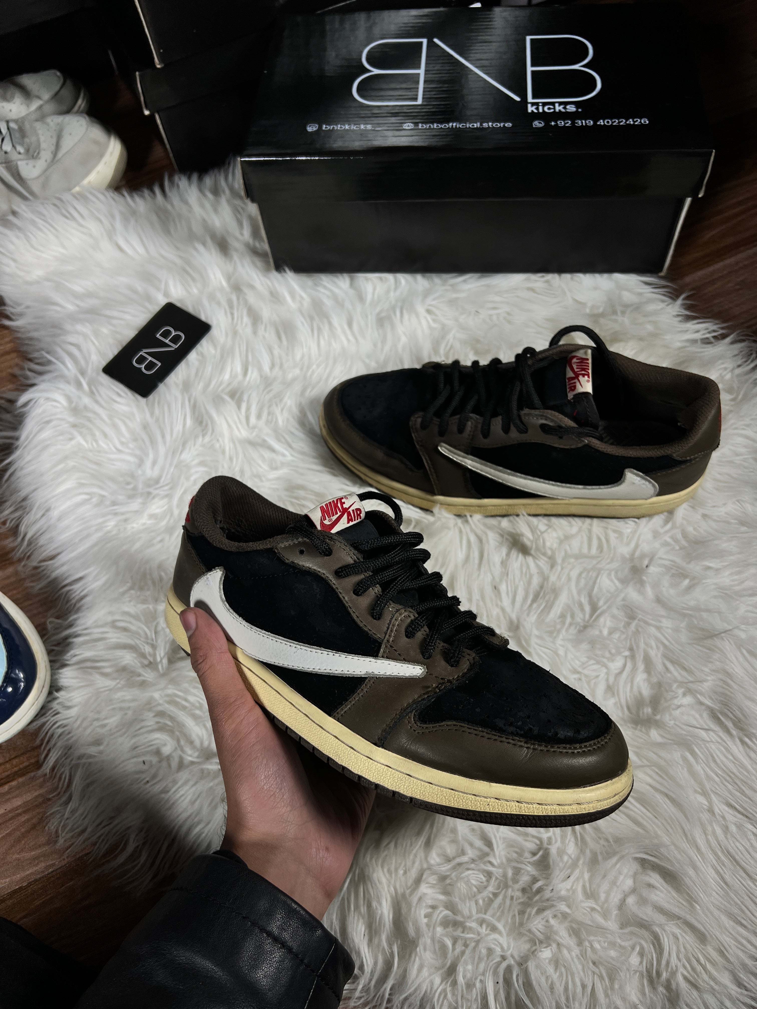Nike Air Jordan 1 Low x Travis Scott 'Mocha' | Size 42/43