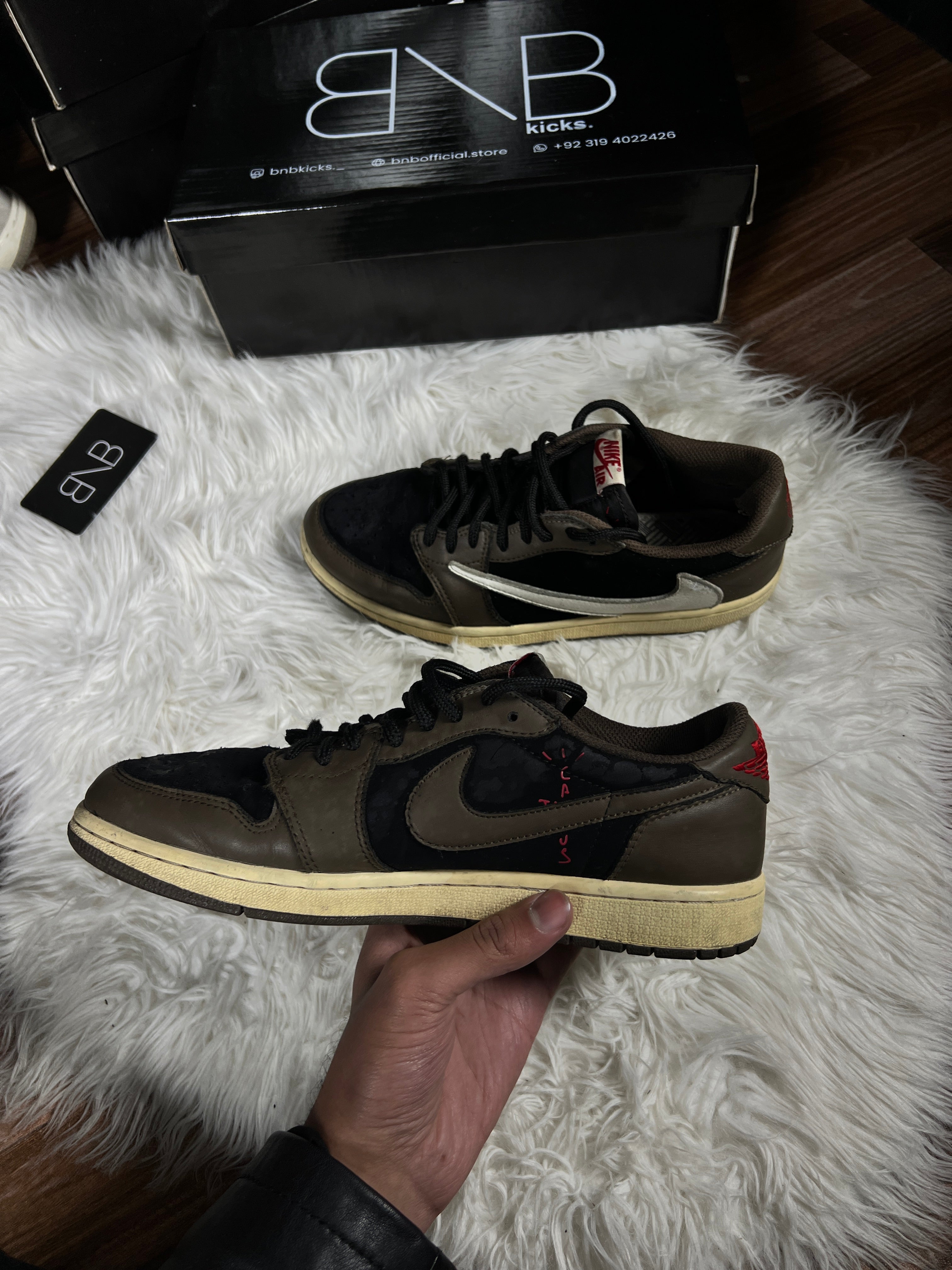 Nike Air Jordan 1 Low x Travis Scott 'Mocha' | Size 42/43
