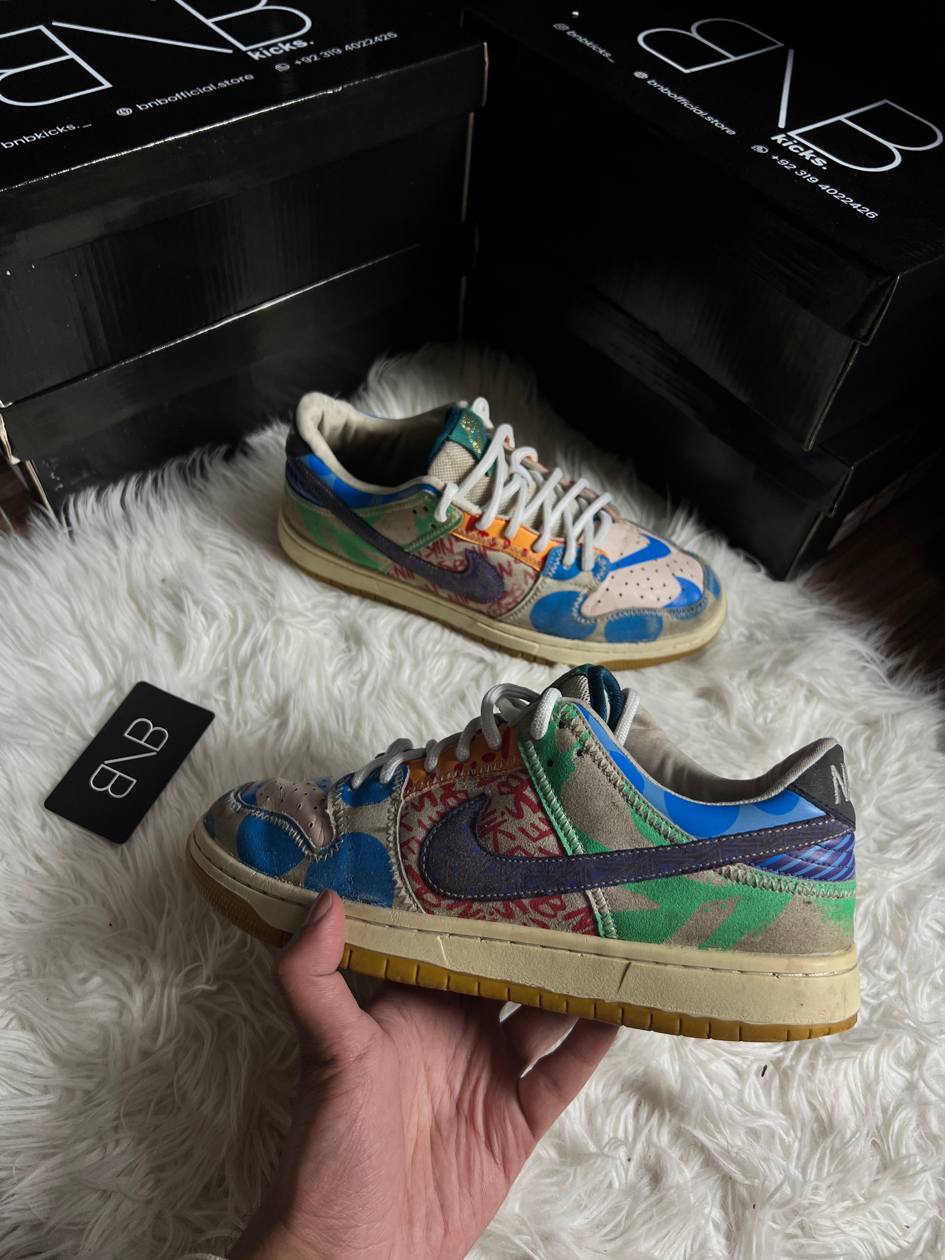 Nike SB Dunk High "Premium Thomas Campbell What The" | Size 42