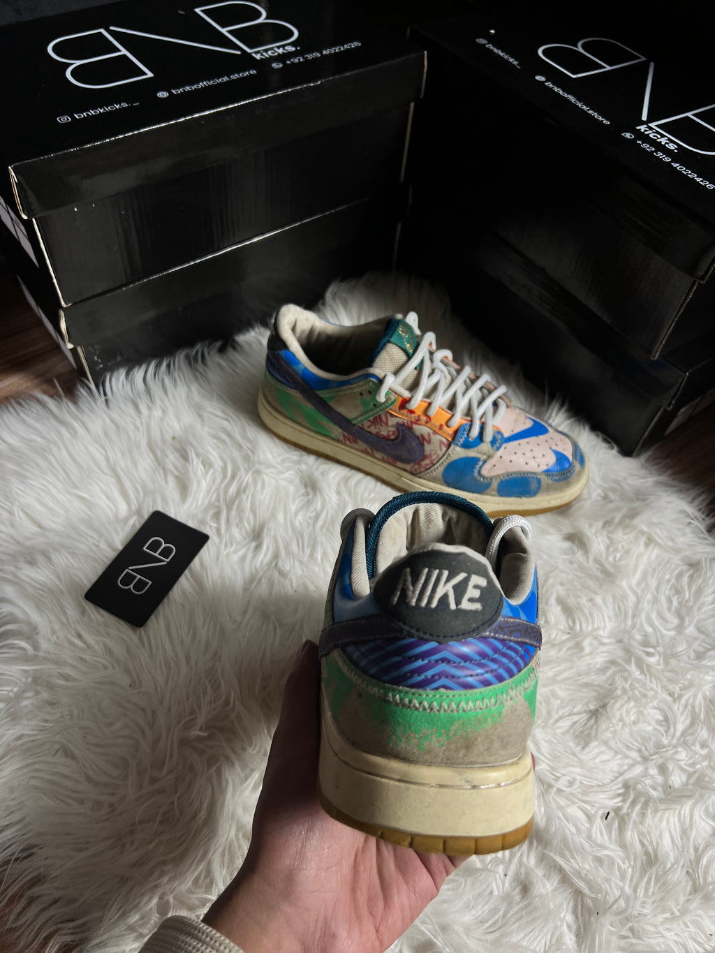 Nike SB Dunk High "Premium Thomas Campbell What The" | Size 42