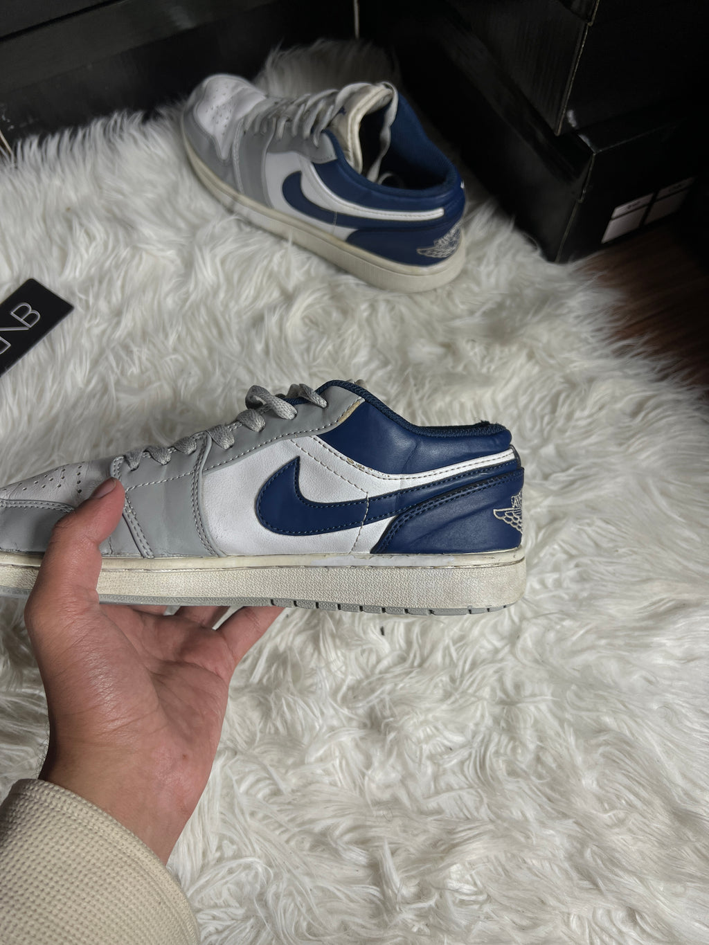 Nike Air Jordan 1 Low "Stealth French Blue" | Size 42