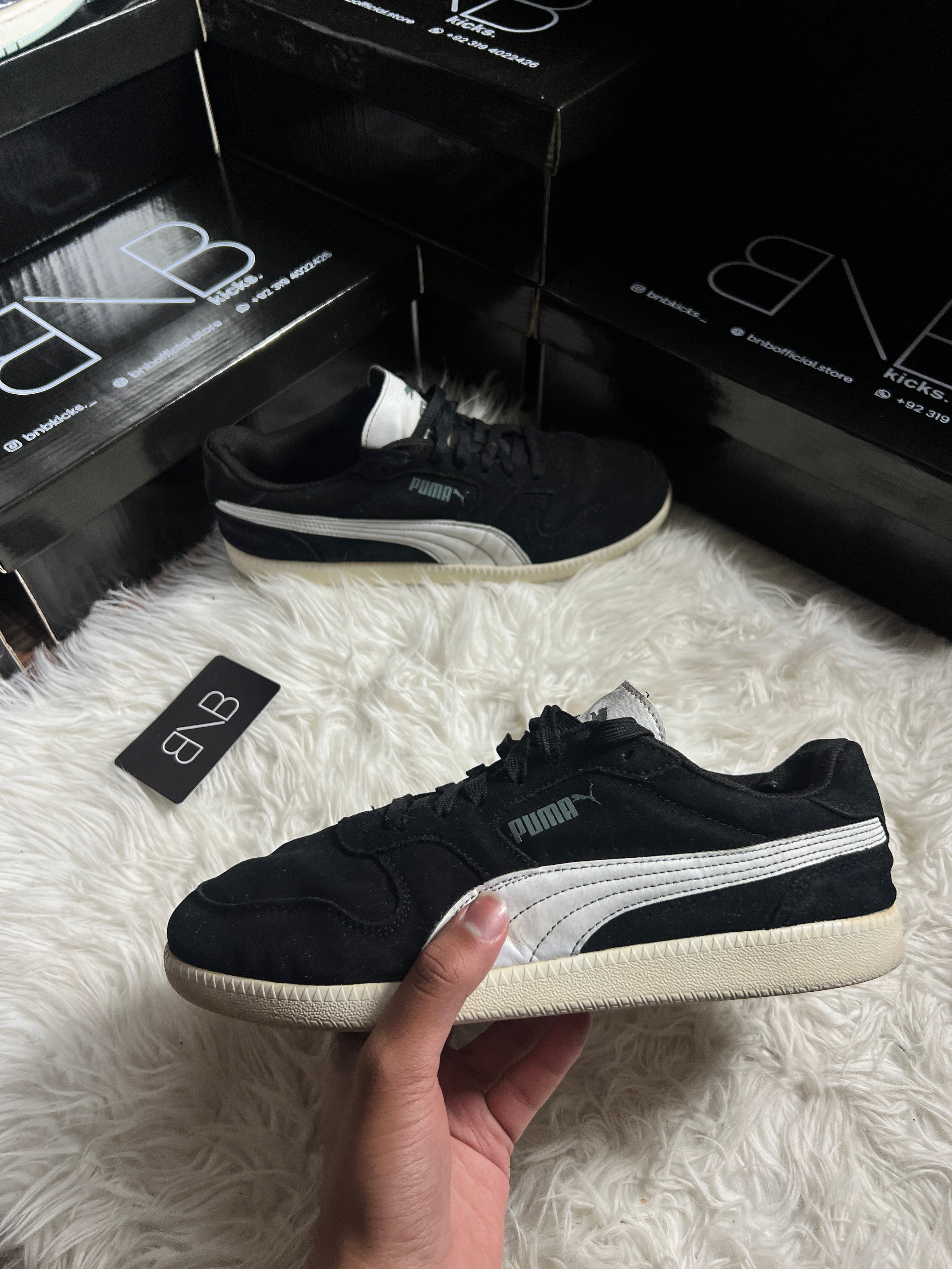Puma Icra Trainer SD "Black sued" | Size EUR 43