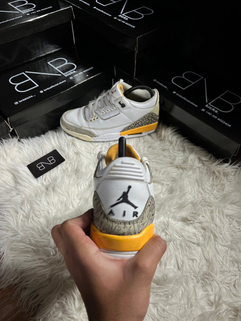 Nike Air Jordan 3 Retro “Laser Orange” | Size 42