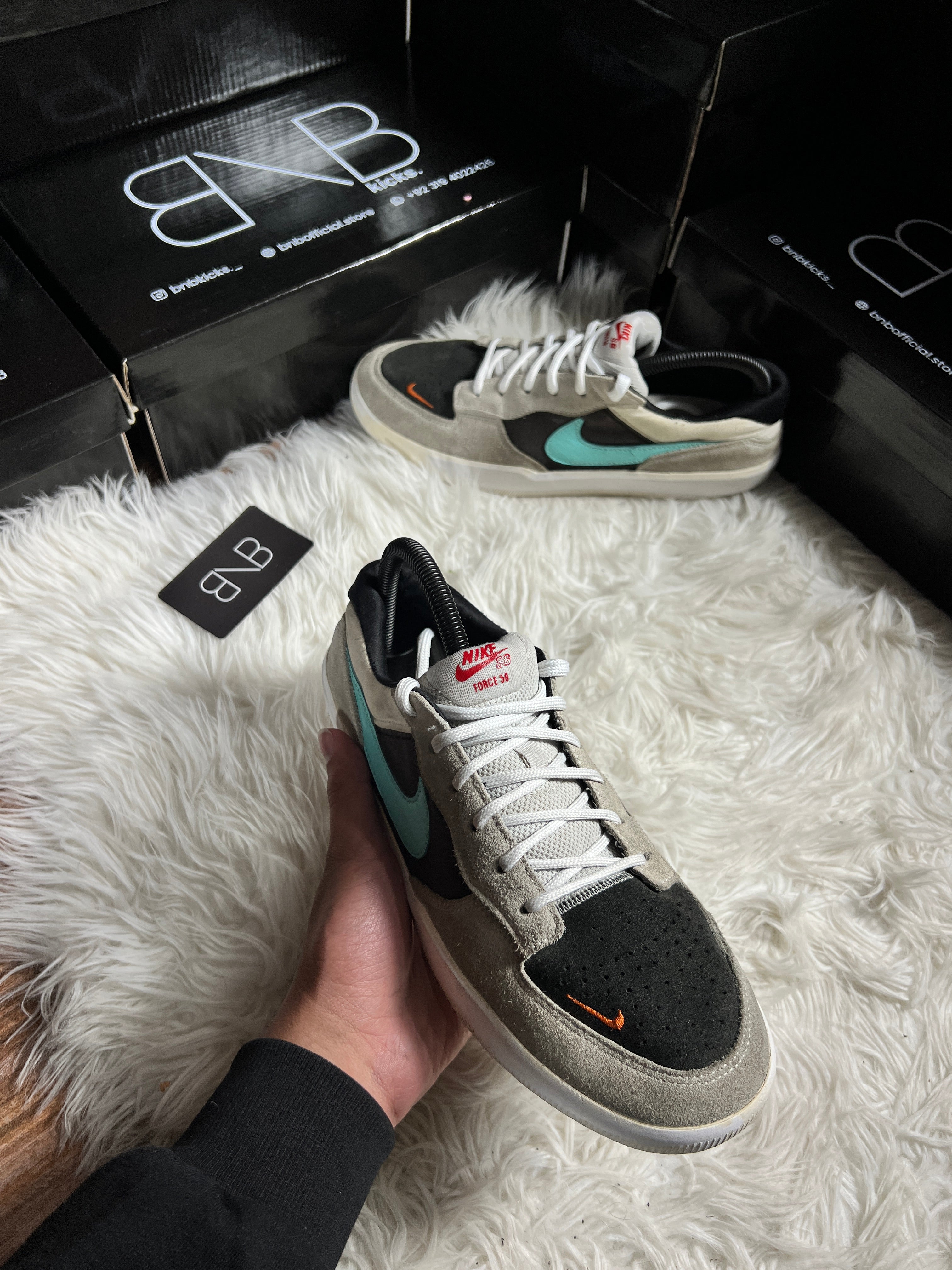 Nike SB Force 58 “Wolf Grey” | Size 42