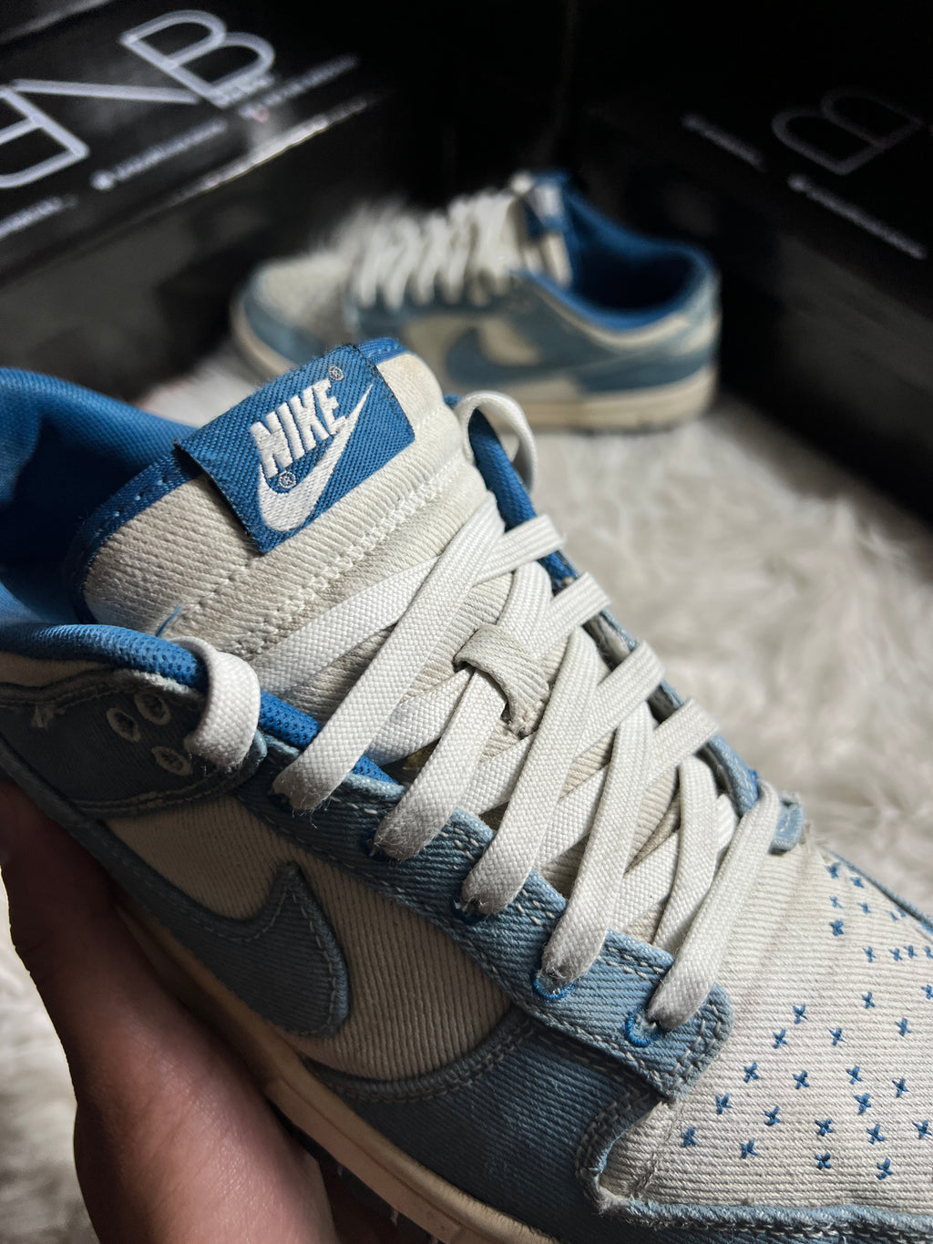 Nike Dunk Low SE 'Sashiko Industrial Blue' | Size 42