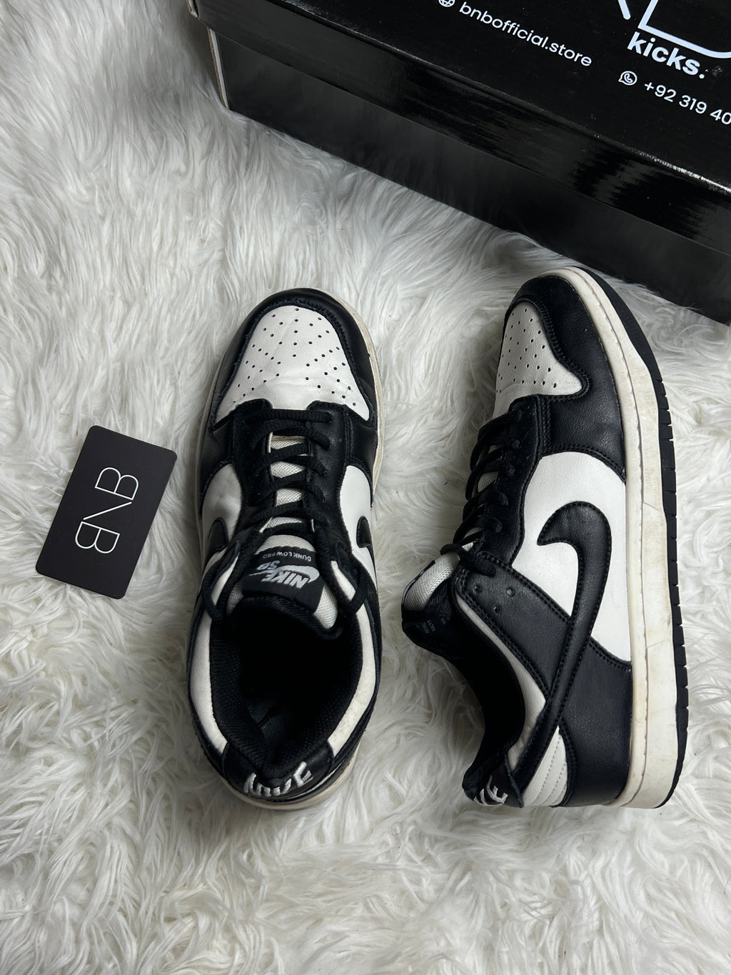 Nike Dunk Low Retro White Black 'Panda' | Size 41,42