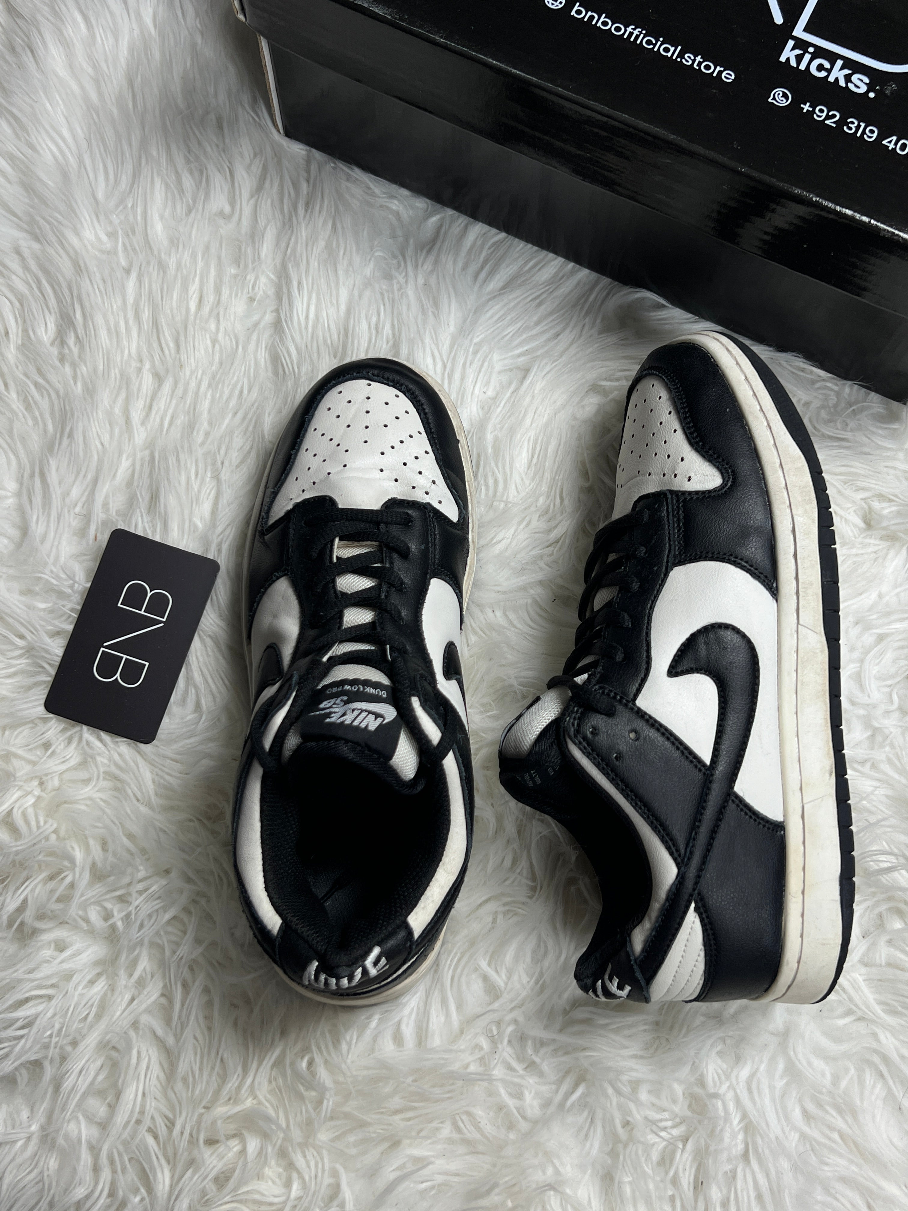Nike Dunk Low Retro White Black 'Panda' | Size 41,42