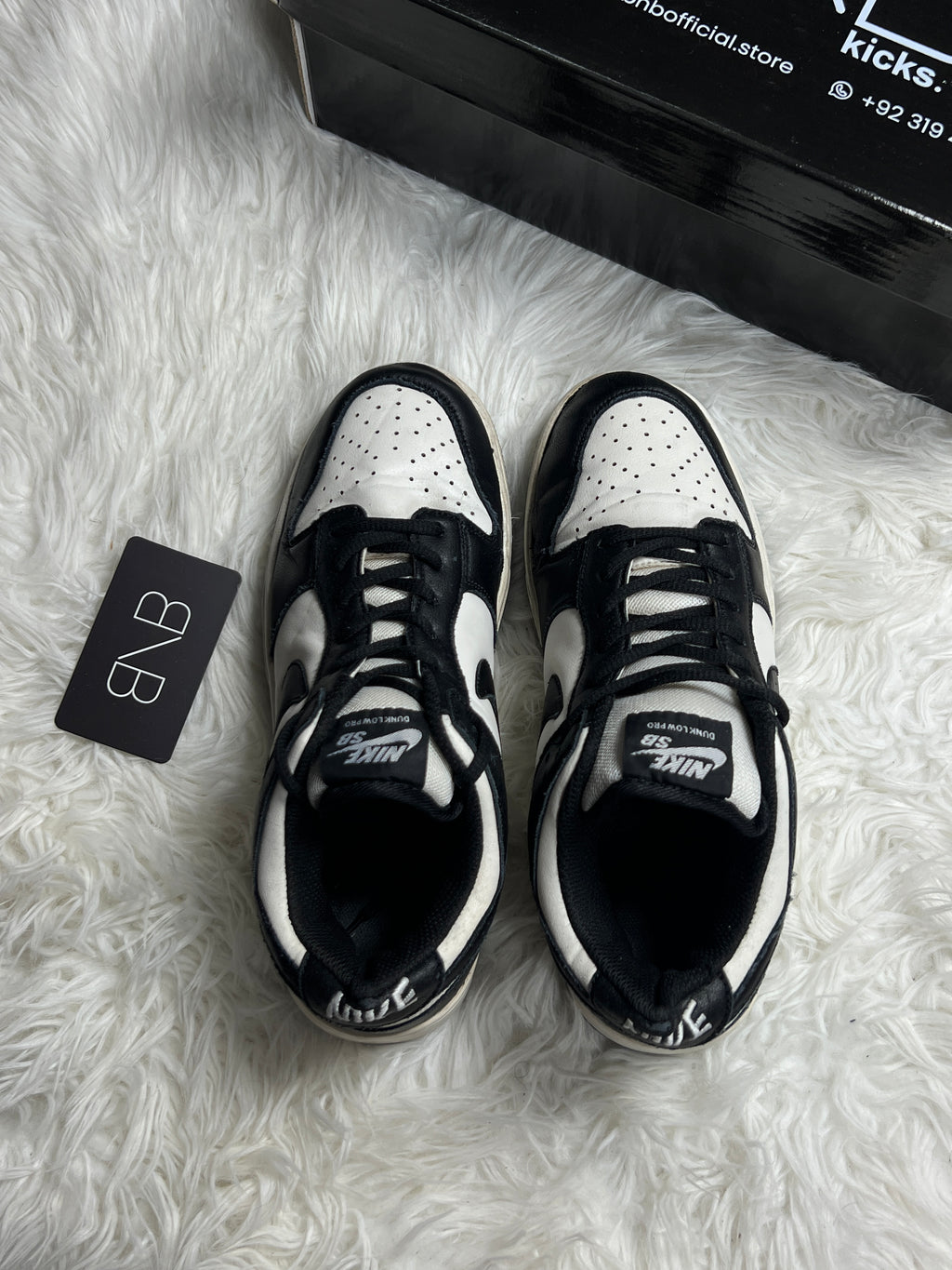 Nike Dunk Low Retro White Black 'Panda' | Size 41,42