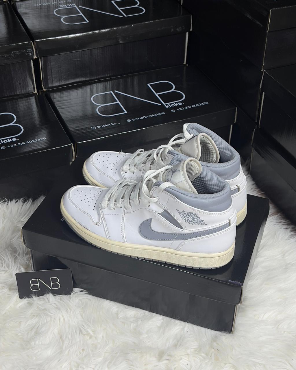 Nike Air Jordan 1 Mid Neutral Grey | Size 41