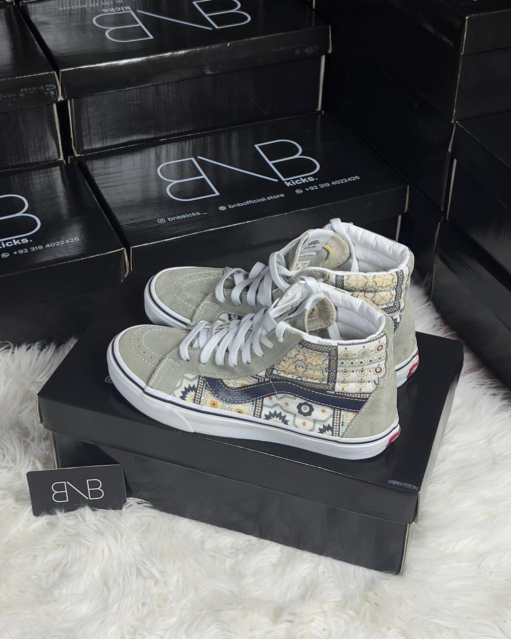 Vans Sk8-Hi Reissue 'Moroccan Tile Check' | Size 39