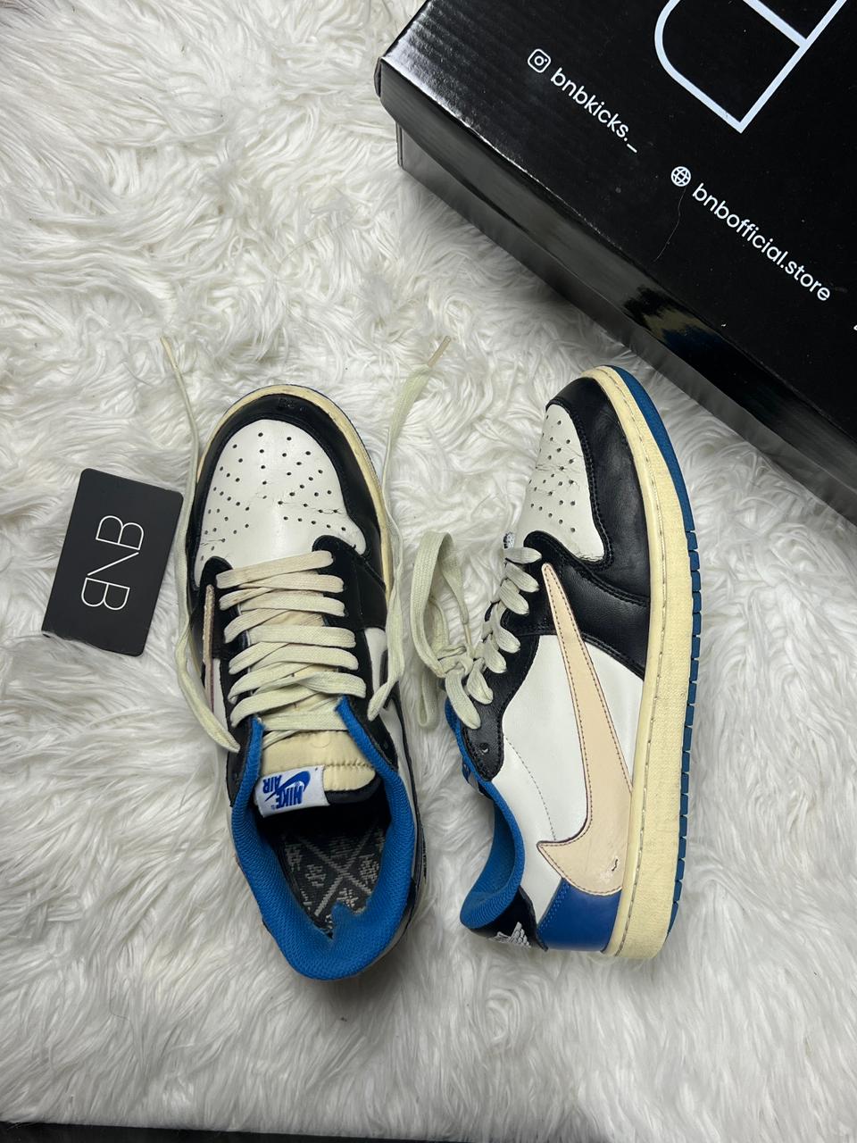 Nike Air Jordan 1 Retro Low OG SP Fragment Design x Travis Scott | Size 41