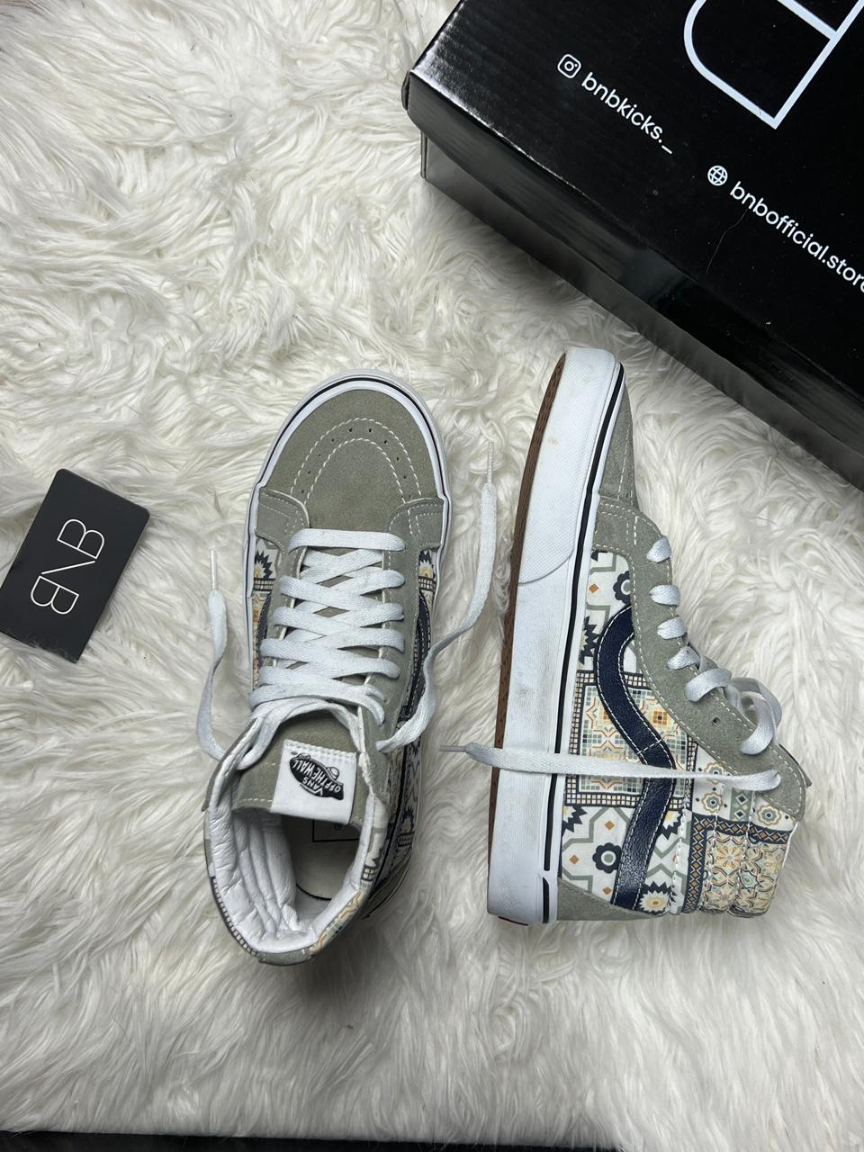 Vans Sk8-Hi Reissue 'Moroccan Tile Check' | Size 39