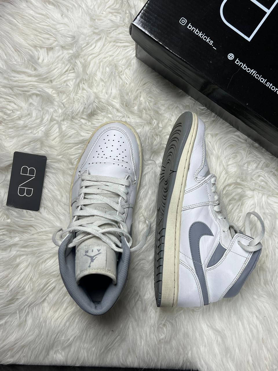 Nike Air Jordan 1 Mid Neutral Grey | Size 41