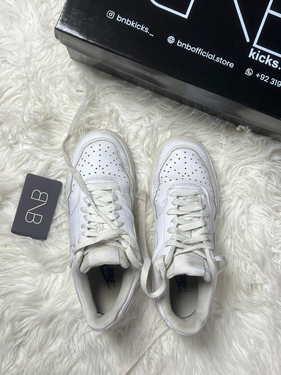 Nike Court Vision Low white | Size 38