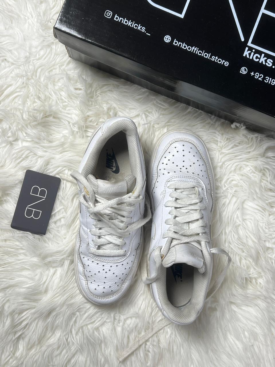 Nike Court Vision Low white | Size 38
