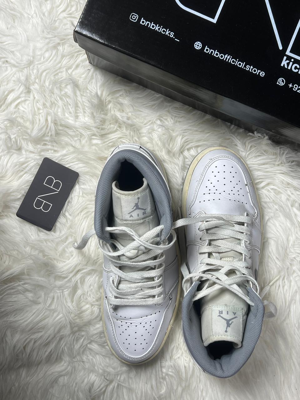 Nike Air Jordan 1 Mid Neutral Grey | Size 41