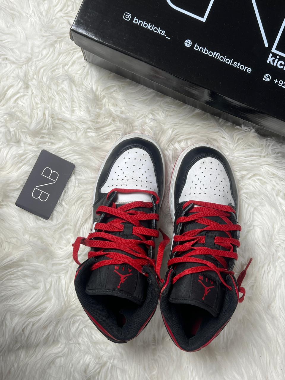 Nike Air Jordan 1 Mid 'Gym Red' | Size 39