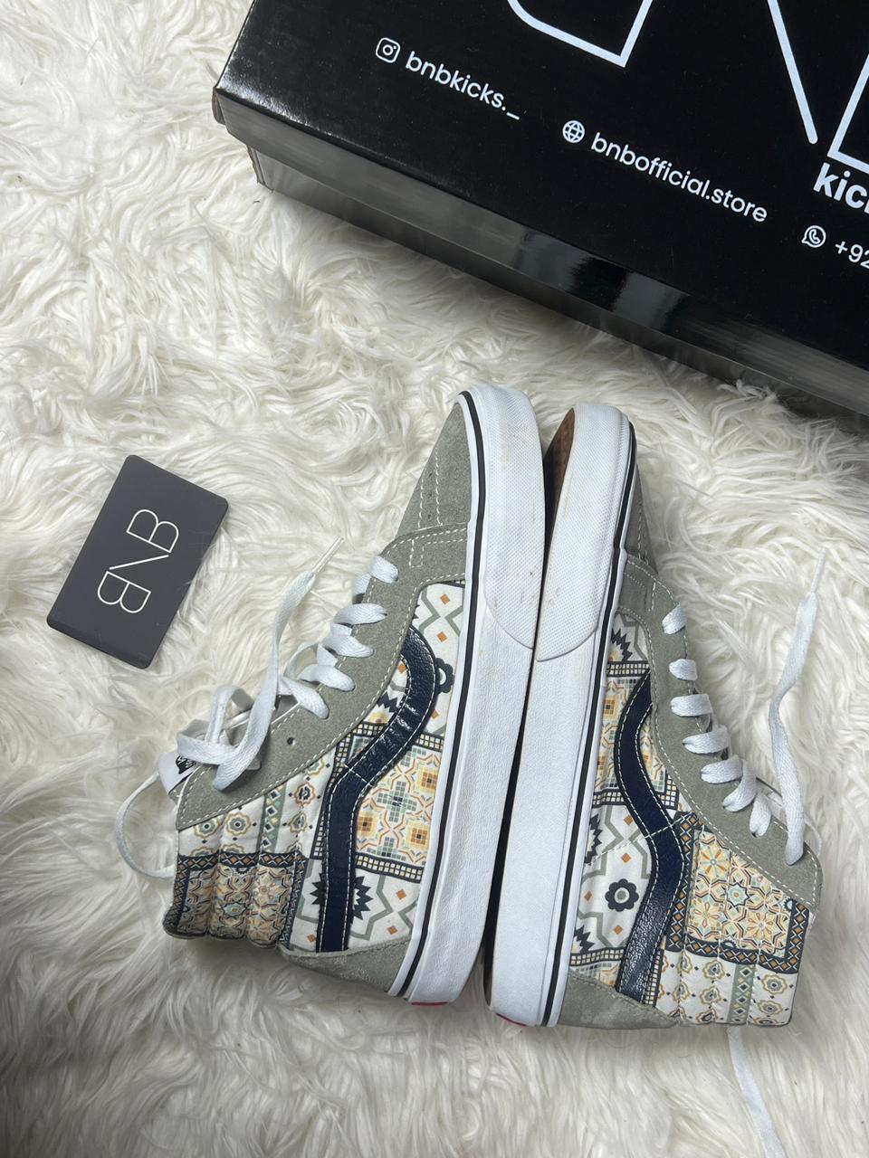 Vans Sk8-Hi Reissue 'Moroccan Tile Check' | Size 39